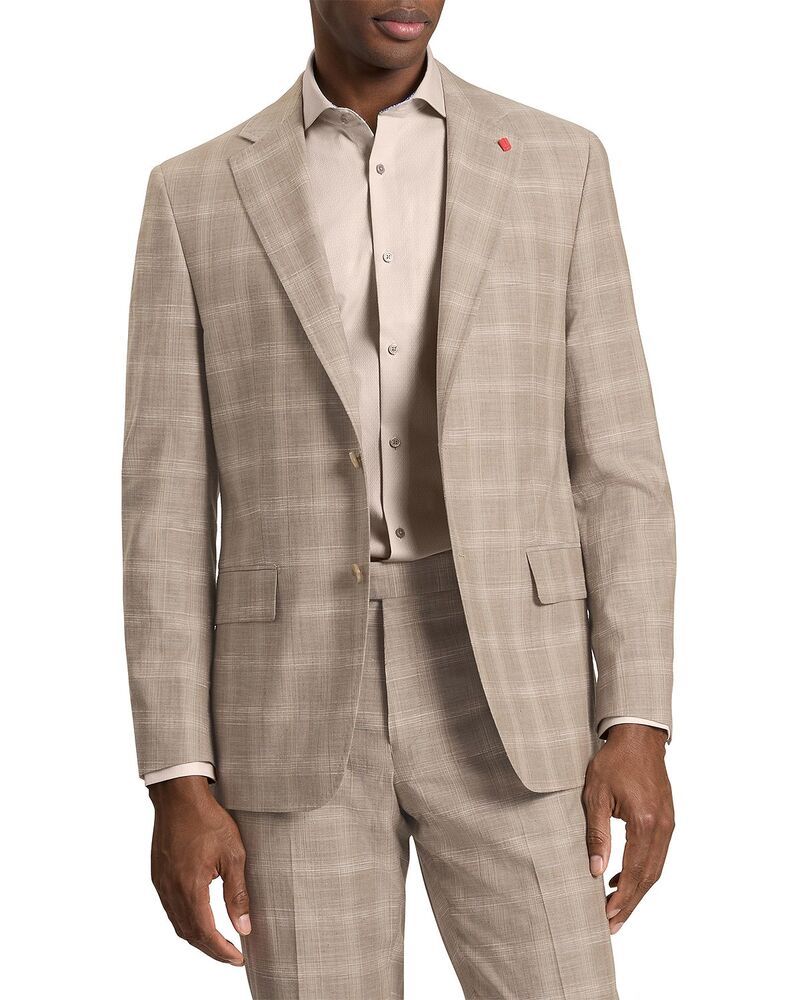 テッドベーカー メンズ アウター ジャケット・ブルゾン Ted Baker Wright Plaid Modern Fit Suit Jacketaupe トープ