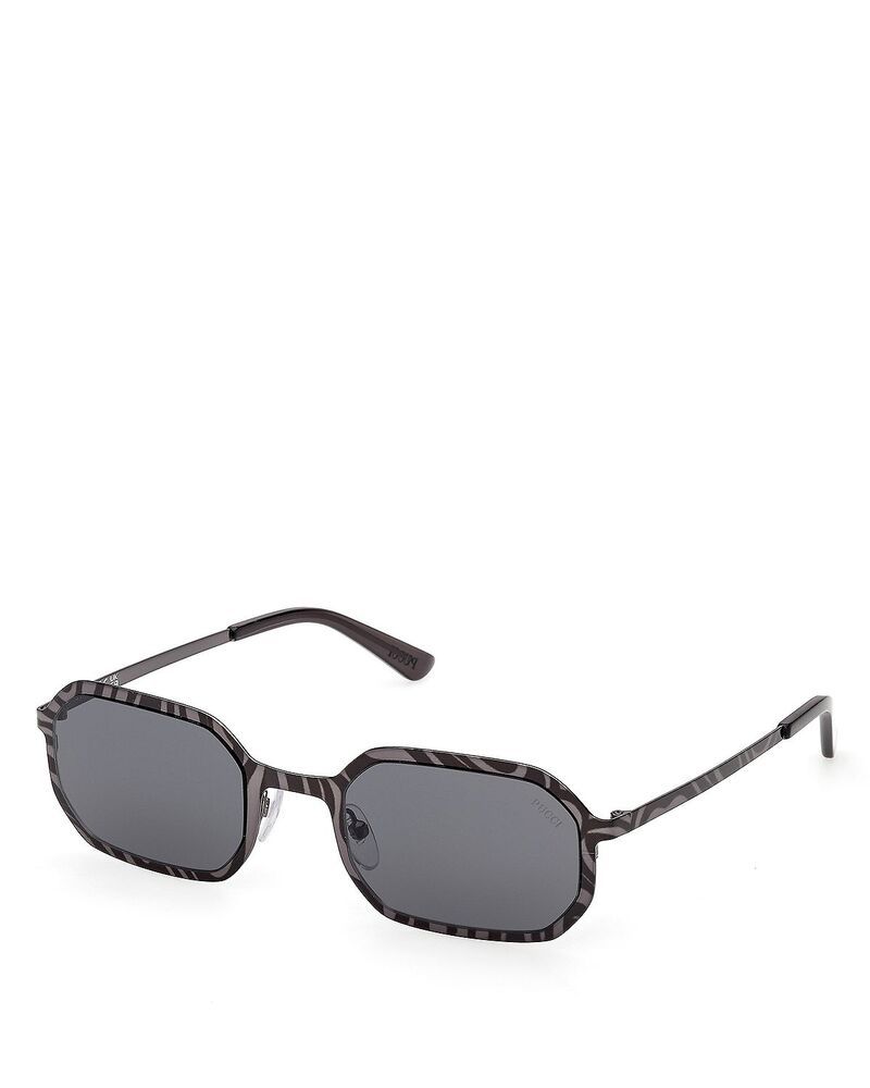プッチ レディース アクセサリー サングラス・アイウェア Pucci Geometric Sunglasses 52mm BlackSmoke ブラック