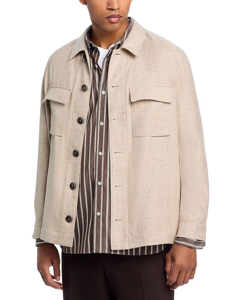 ボス メンズ トップス シャツ BOSS x CamelCorvin Overshirt Medium Beige ベージュ