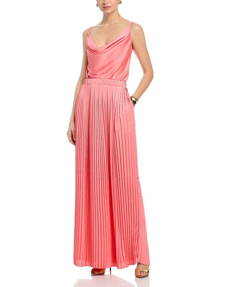 レイミー ブルック レディース トップス ワンピース Ramy Brook Adalyn Cowl Neck Dress Coral コーラル