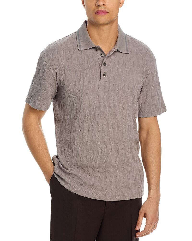 フューゴ メンズ トップス ポロシャツ HUGO Dunik Polo Shirt Light Pastel Brown ブラウン