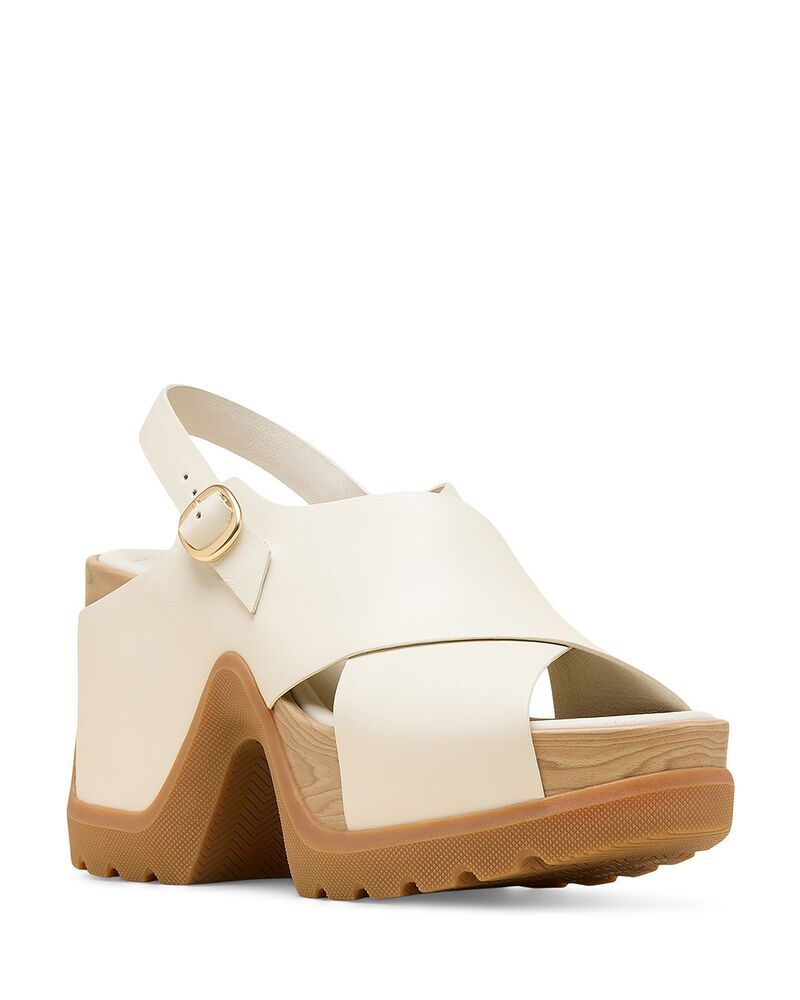 ソレル レディース シューズ サンダル プラットフォーム Sorel Womens Roamn Rise Platform Sandals Chalk Gum チョーク