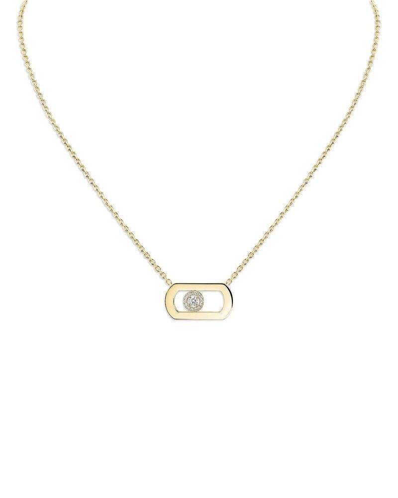 メシカ レディース アクセサリー ネックレス・チョーカー・ペンダントトップ レース Messika 18K Rose Gold So Move Diamond Oval Pendant Necklace 012 tcw Yellow Gold イエロー