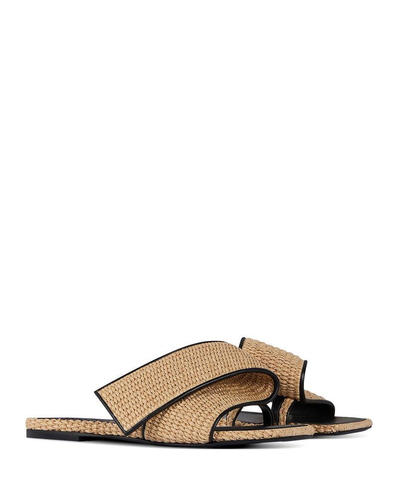 ジバンシー レディース シューズ サンダル Givenchy Womens Flat Slide Sandals Natural