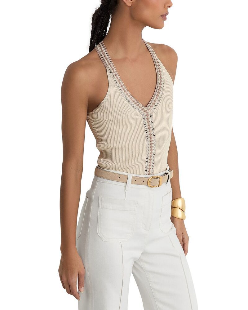 レイス レディース トップス シャツ REISS Nora Braided Trim Top Neutral 34,970円