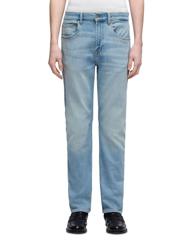 セブンフォーオールマンカインド メンズ ボトムス デニムパンツ ジーンズ 7 For All Mankind The Straight Fit 32 Jeans Mariner