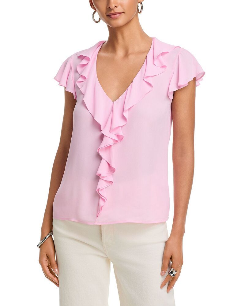 ジェネレーションラブ レディース トップス シャツ フリル ブラウス Generation Loveverheart Ruffled Blouse Soft Rose