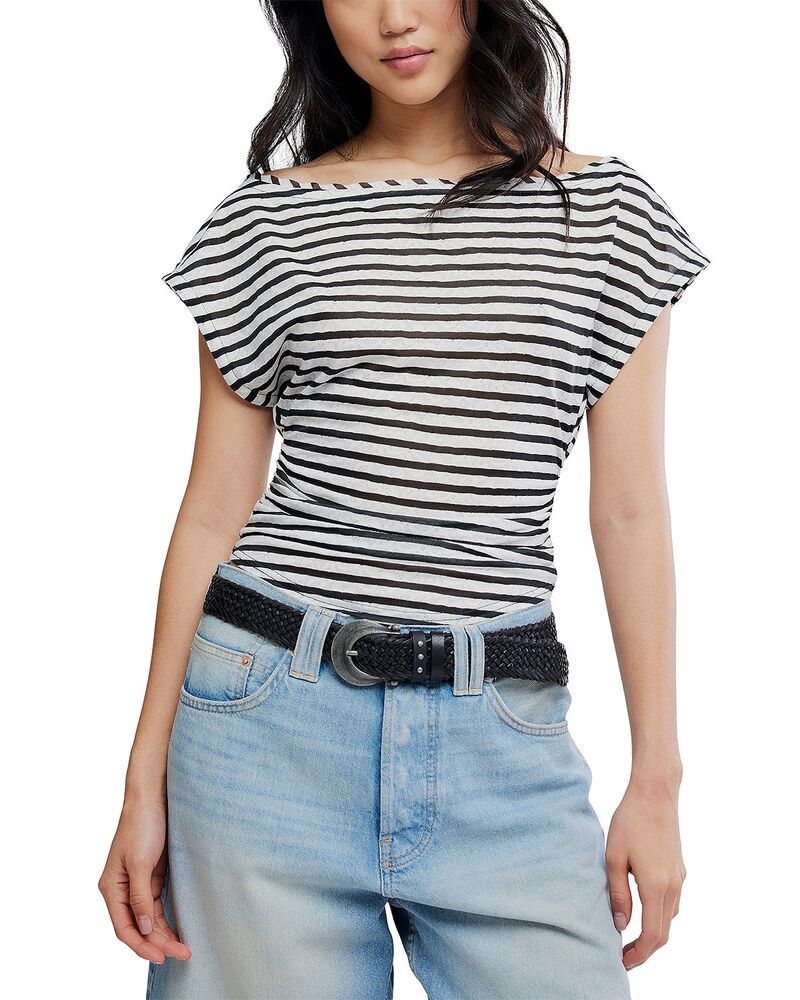 フリーピープル レディース トップス シャツ Free Peoplellie Top Black Combo ブラック