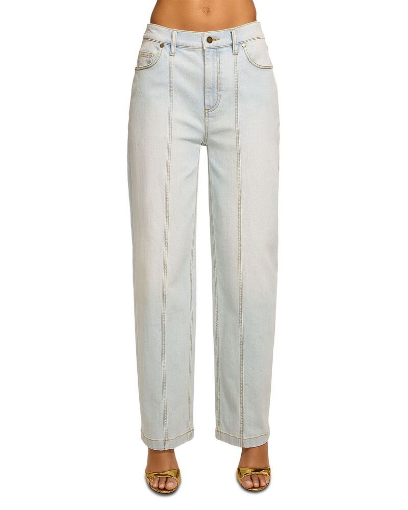 レイミー ブルック レディース ボトムス デニムパンツ アンクル ジーンズ Ramy Brook Nadia High Rise Ankle Jeans in Bleach Wash Bleach Wash