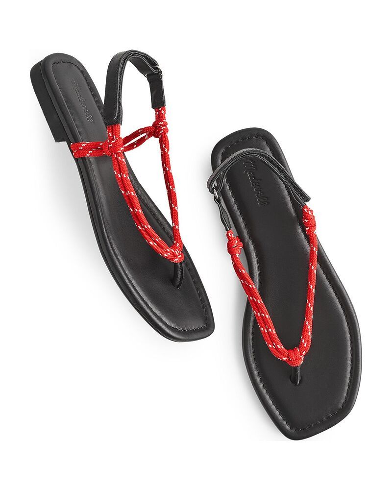 メイドウェル レディース シューズ サンダル Madewell Womens Aliyah Paracord Sandals Festival Red レッド