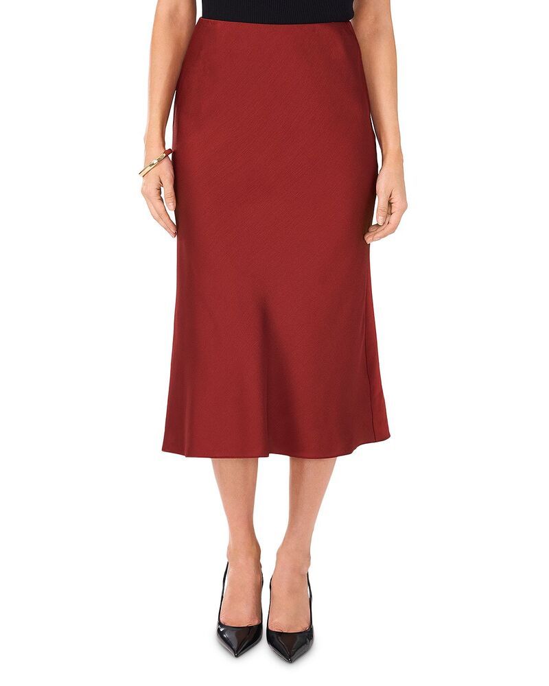 ヴィンスカムート レディース ボトムスカート A ライン ミディ VINCE CAMUTO A Line Midi Skirt Fired Brick