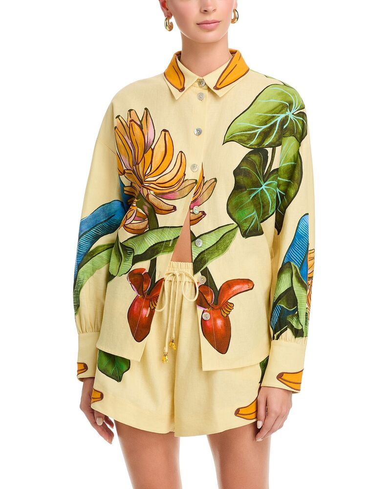 ファーム レディース トップス シャツ FARM Rio Banana Grapeshirt Banana Grapes