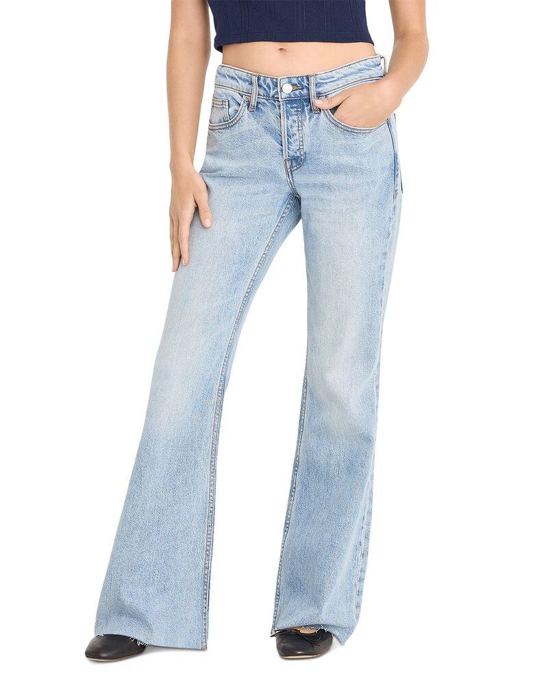 グッドアメリカン レディース ボトムス デニムパンツ ヴィンテージーンズ Good American Vintage Low Relaxed Flare Jeans indigo1288 Indigo1288