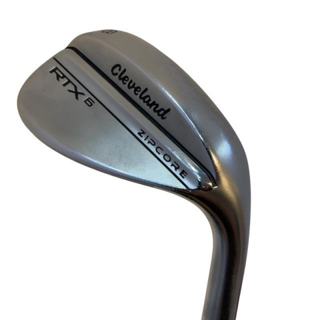 【中古】 クリーブランド Cleveland RTX-6 ZIPCORE ツアーサテン 58°/10° MID ウェッジ WG 純正特注シャフト (フレックスその他) メンズ 男性用 右利き 右用 Cランク ゴルフクラブ