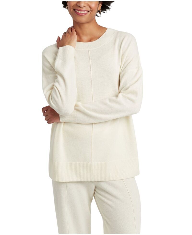 チンティアンドパーカー レディース アウター ニット・セーター ウール Chinti Parker Womens Wool Cashmere Slouchy Sweater Cream クリーム