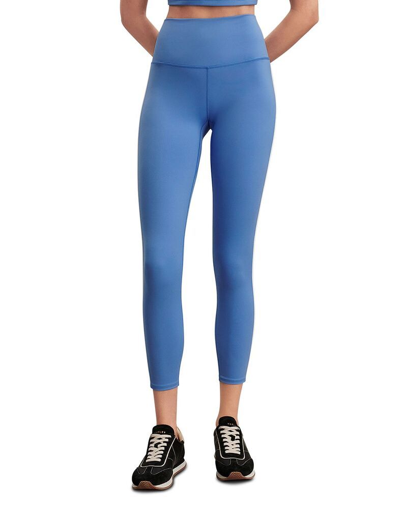 バーレイ レディース ボトムス レギンス Varley Freesoft Piped Leggings Marina