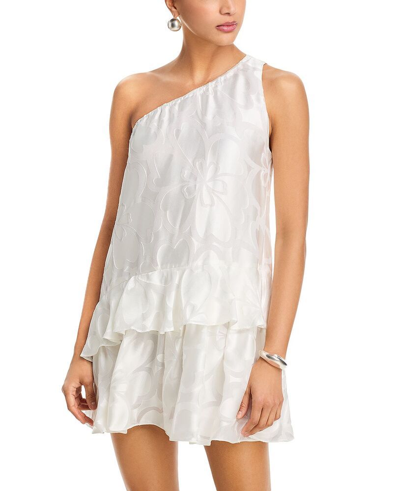 レイミー ブルック レディース トップス ワンピース ミニ Ramy Brook Solene Mini Dress Ivory Burnout アイボリー