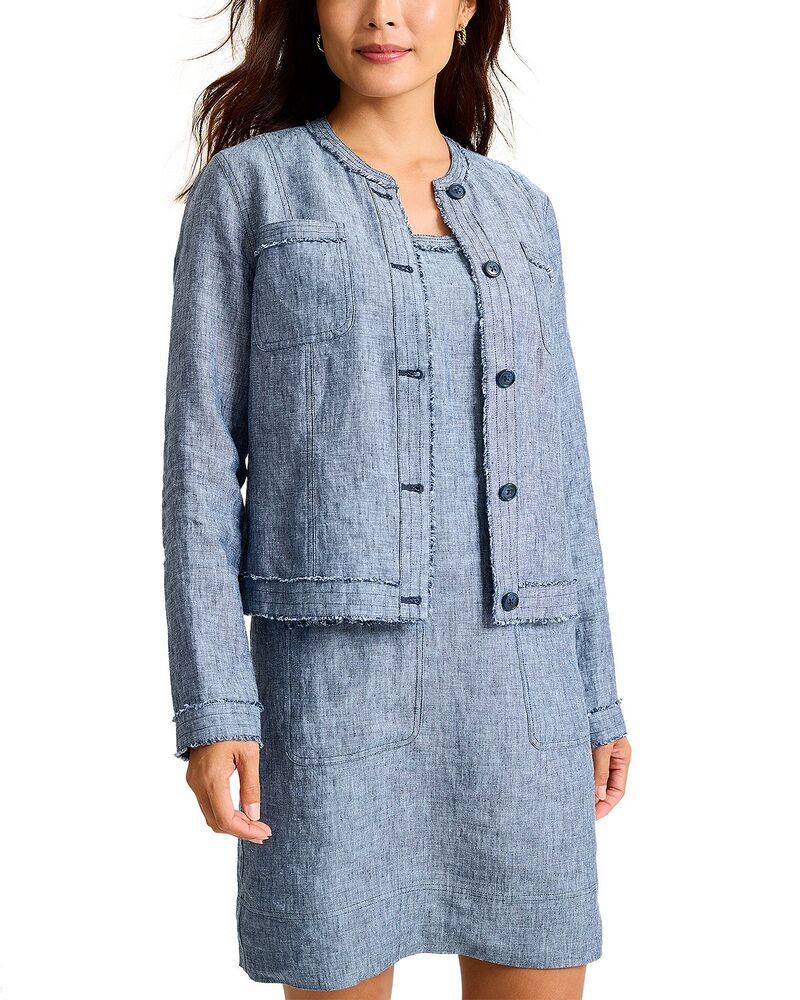 トッミーバハマ レディース アウター ジャケット・ブルゾン Tommy Bahama Two Palms Patch Pocket Jacket Coastline