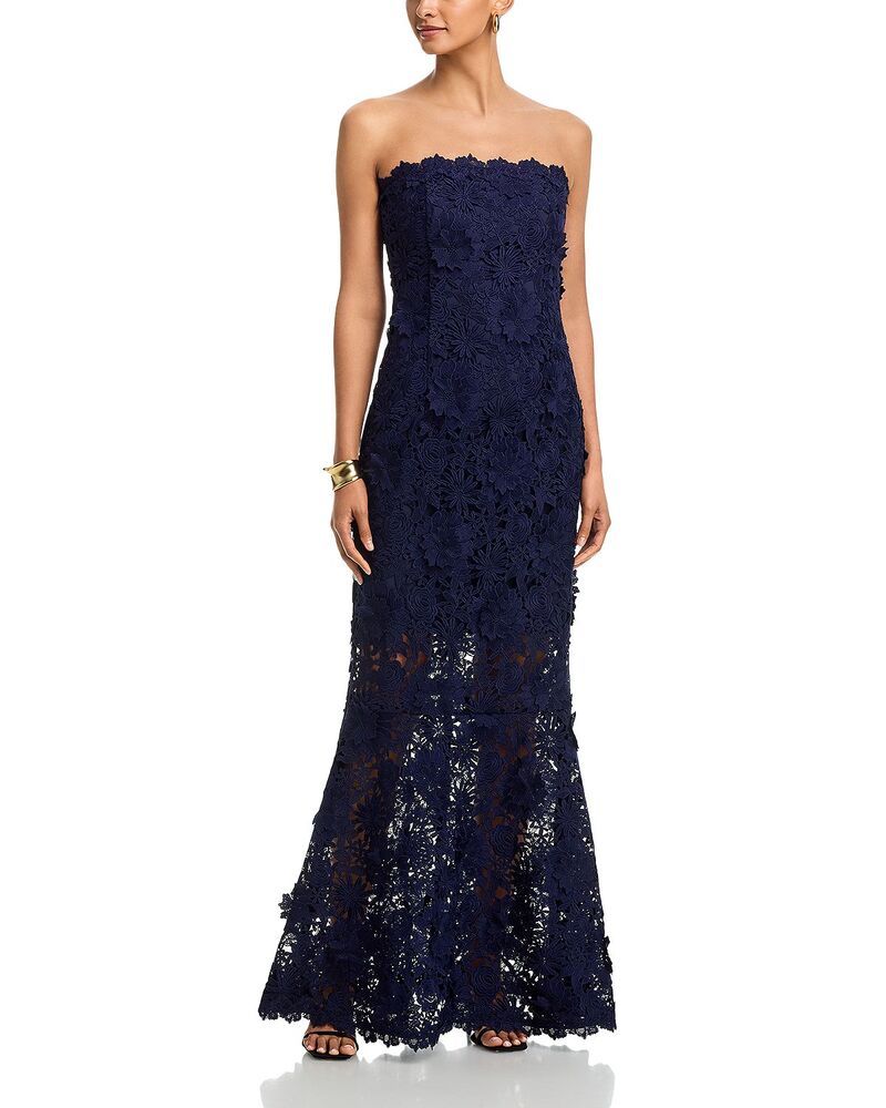 ジェネレーションラブ レディース トップス ワンピース レース Generation Love Mirelle Lace Dress Navy ネイビー