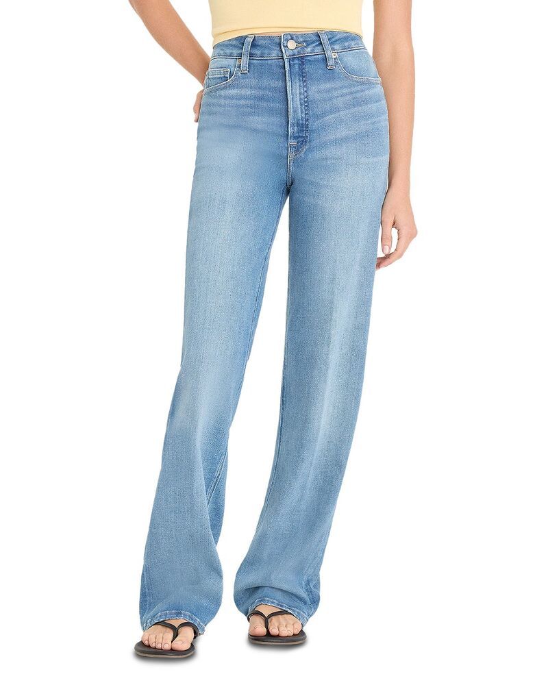 グッドアメリカン レディース ボトムス デニムパンツ ジーンズ Good American Softech Good True High Rise Straight Jeans indigo1243 Indigo1243