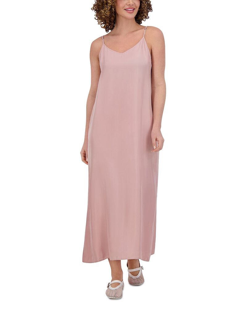 ポイント レディース トップス ワンピース A ライン Point Brushed A Line Slip Dress Mauve