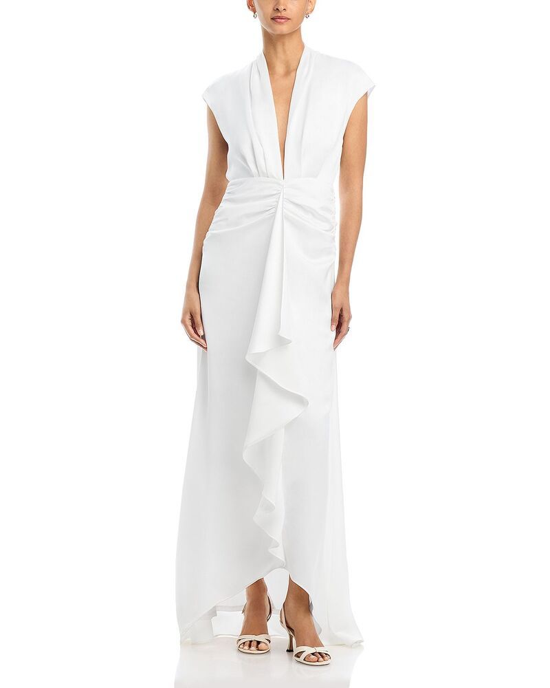レイミー ブルック レディース トップス ワンピース Ramy Brook Catrin Gown Ivory アイボリー