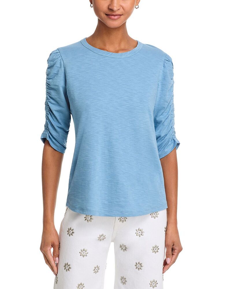 ヴェロニカ ベアード レディース トップス Tシャツ Veronica Beard Waldorf Tee Blue River ブルー