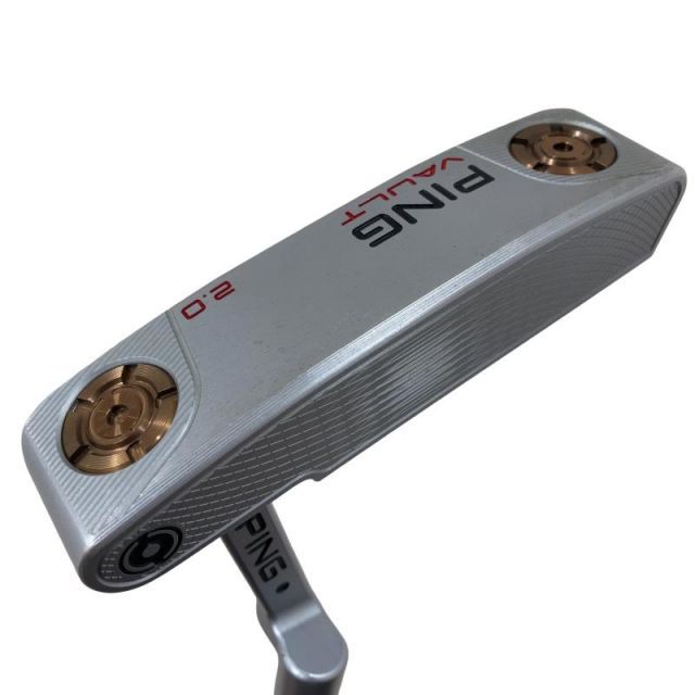 【中古】 ピン VAULT 2.0 DALE ANSER プラチナム(350g) 34インチ(PP58グリップ) パター PT スチール (フレックスその他) メンズ 男性用 右利き 右用 Cランク ゴルフクラブ