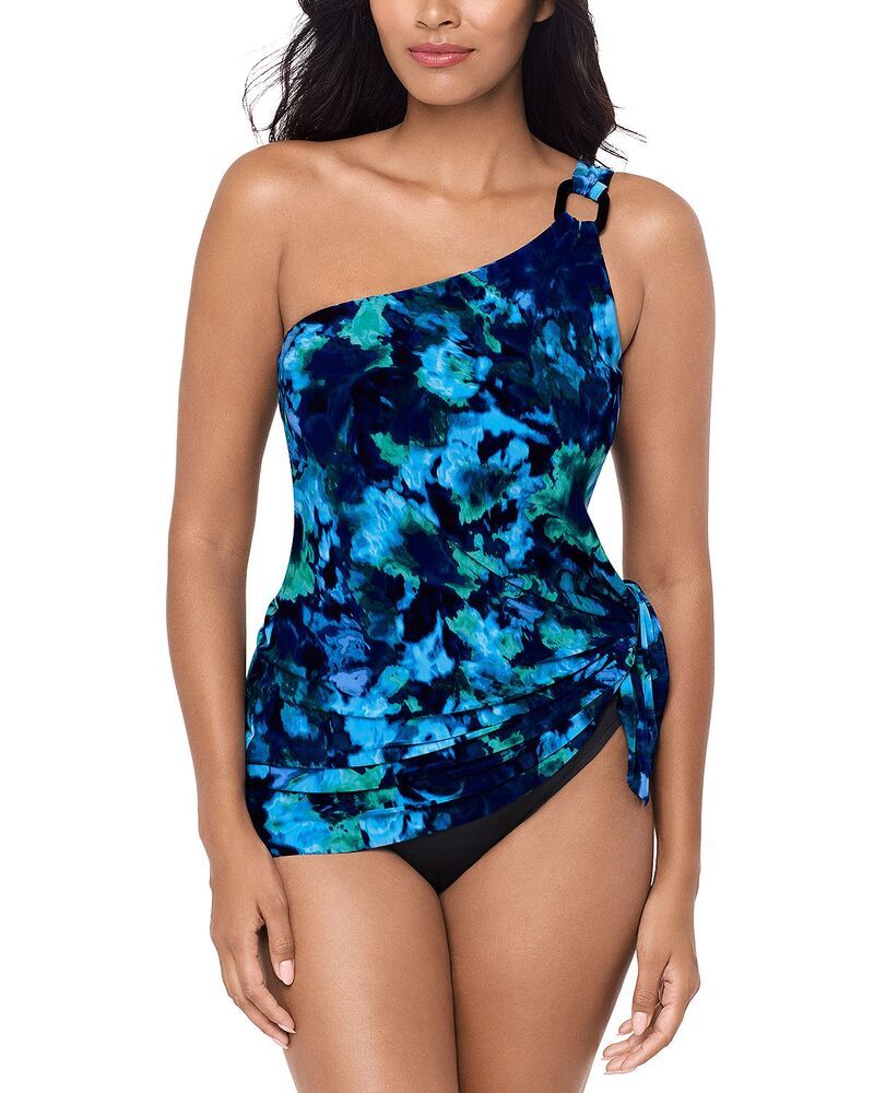 マジックスーツ レディース 水着 上下セット Magicsuit Mashup Amal One Piece Swim Dress Blue Multi ブルー