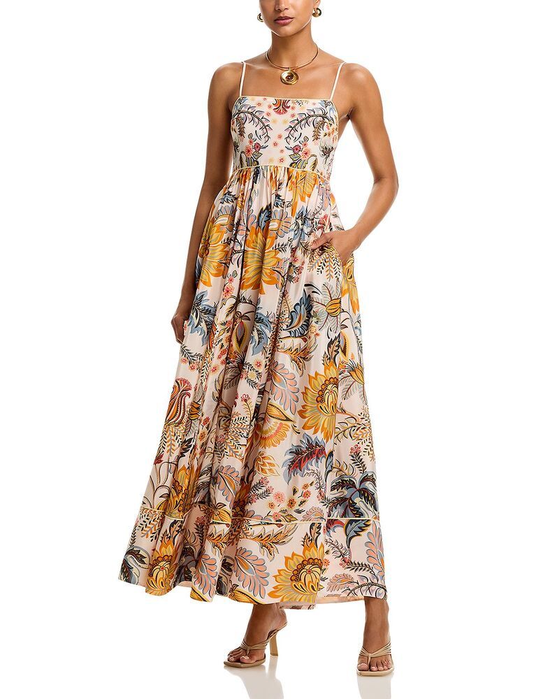 ファーム レディース トップス ワンピース フラワー柄 フラワー FARM Rio Ligia Floral Dress Ligia Flor