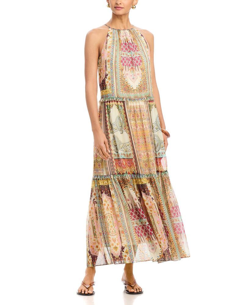 エリータハリ レディース トップス ワンピース プリント Elie Tahari The Aurora Baroque Print Dress Baroque Print