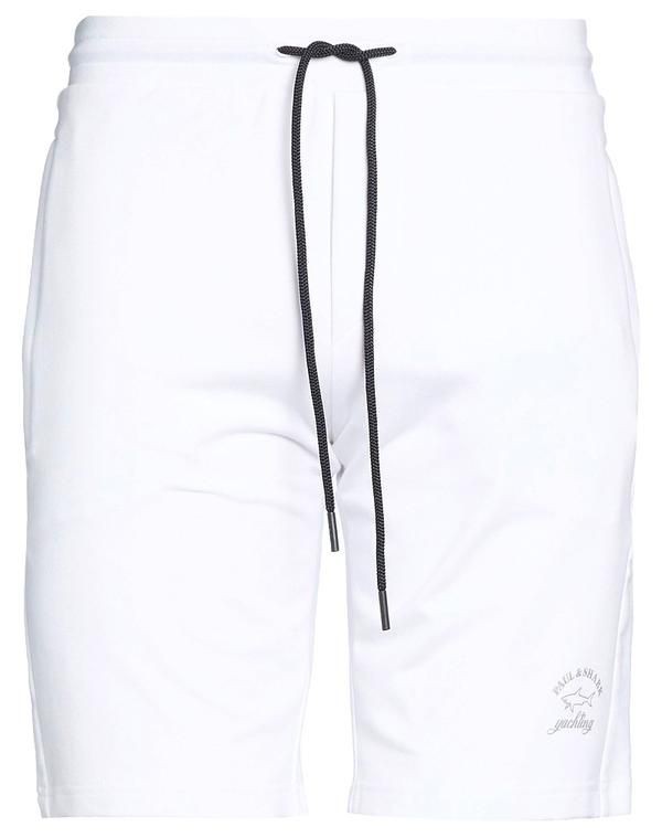 ポールアンドシャーク メンズ ボトムス ハーフパンツ・ショーツ ショートパンツバミューダパンツ PAUL SHARK White ホワイト