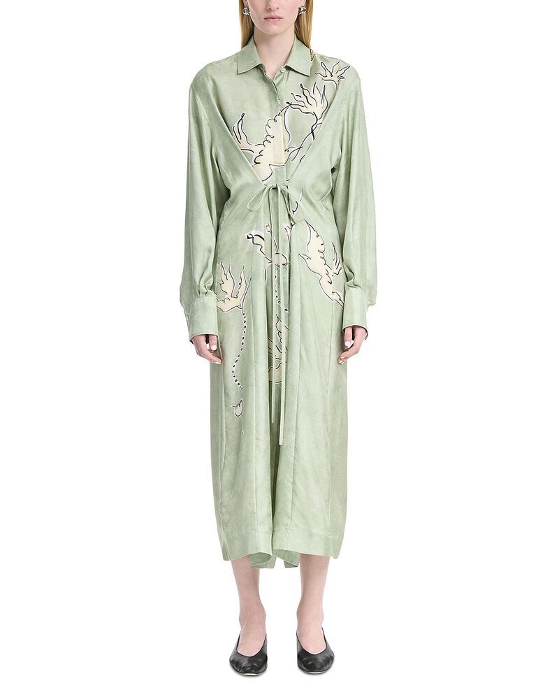 アルチュザラ レディース トップス ワンピース マキシ Altuzarra Floyd Maxi Dress Desert Sage Bird セージ