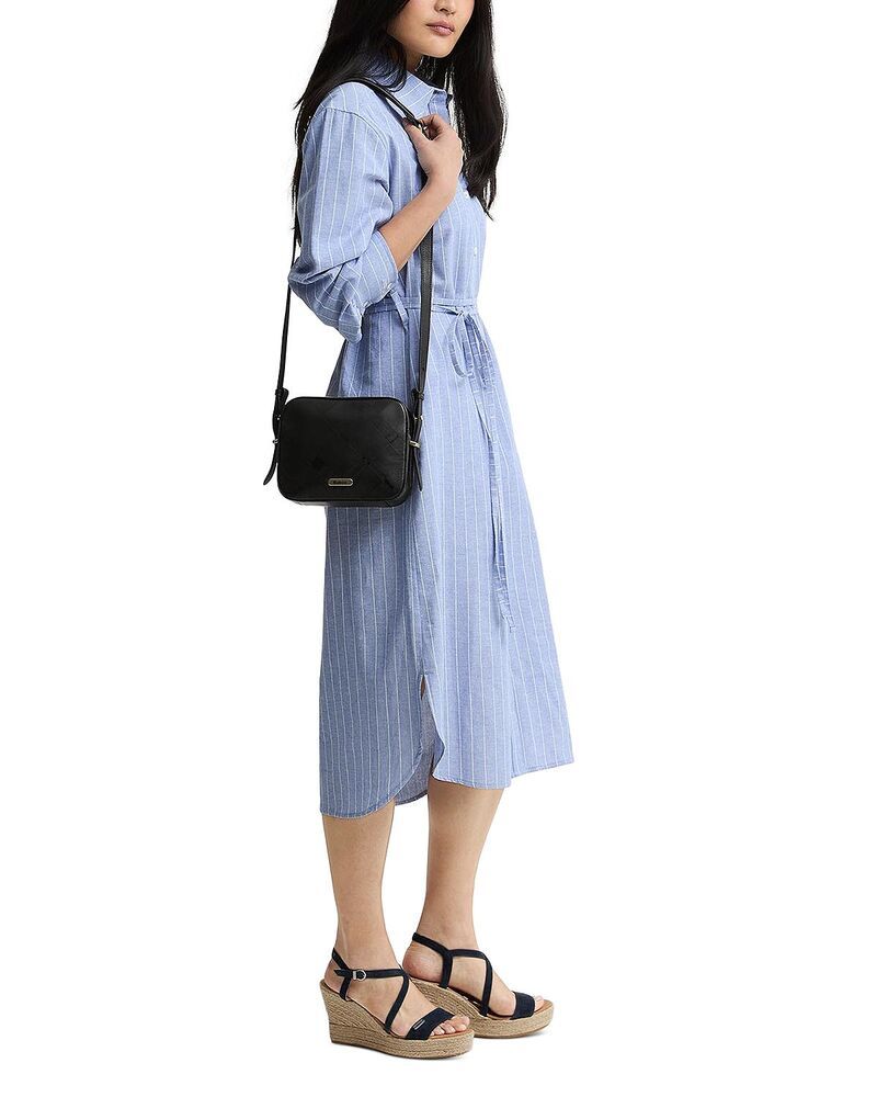 バブアー レディース トップス ワンピース ミディ Barbour Avon Midi Dress ChambrayWhite Stripe ホワイト 34,970円