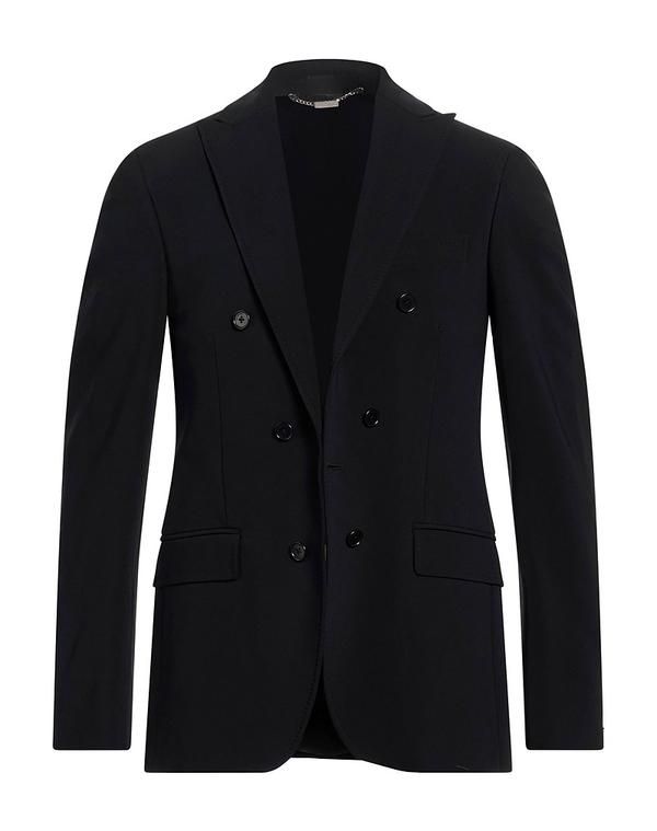 ビッケンバーグス メンズ アウター ジャケット・ブルゾン テーラードジャケット BIKKEMBERGS Black ブラック