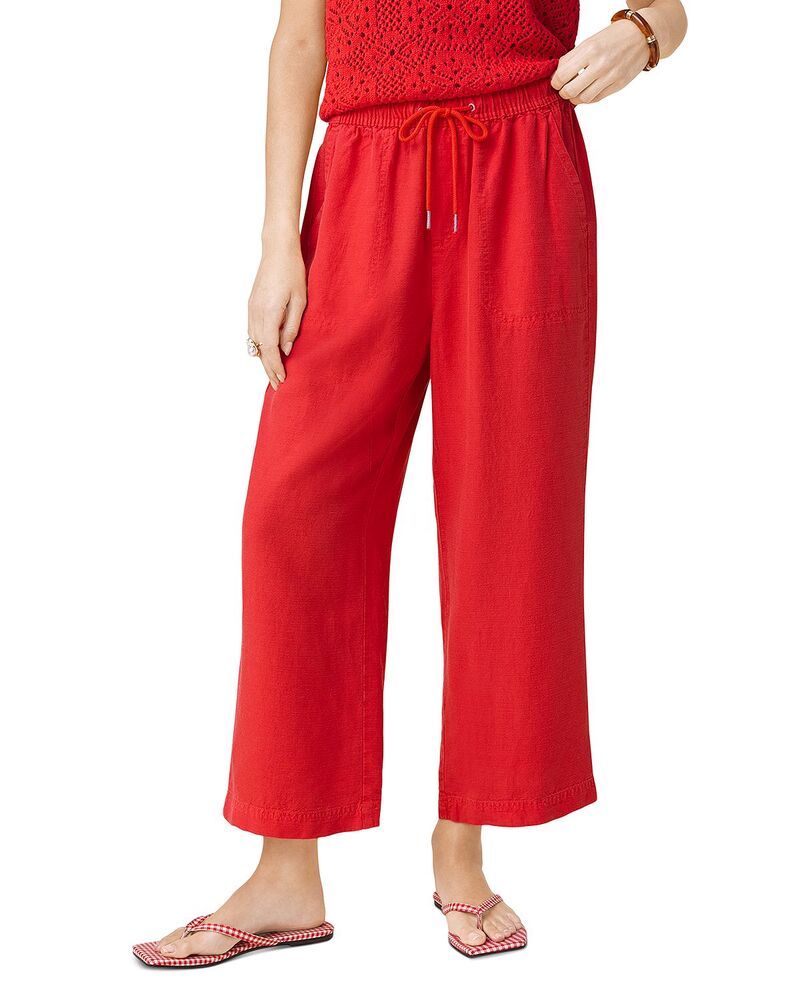 スプレンディット レディース ボトムス カジュアルパンツ ワイドレッグ クロップド Splendid Angie Cropped Wide Leg Pants Firework