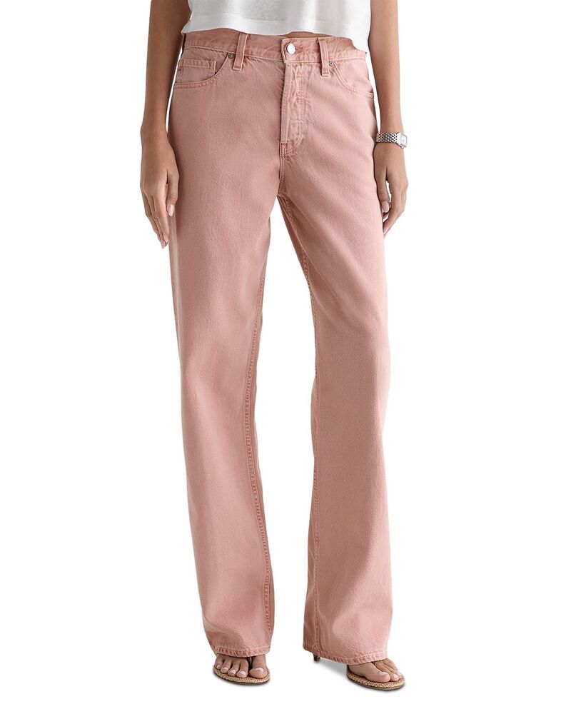 エージー レディース ボトムス デニムパンツ ジーンズ AG Hattie High Rise Barrel Jeans in Sulfur Sparkling Rose Sulfur Sparkling Rose