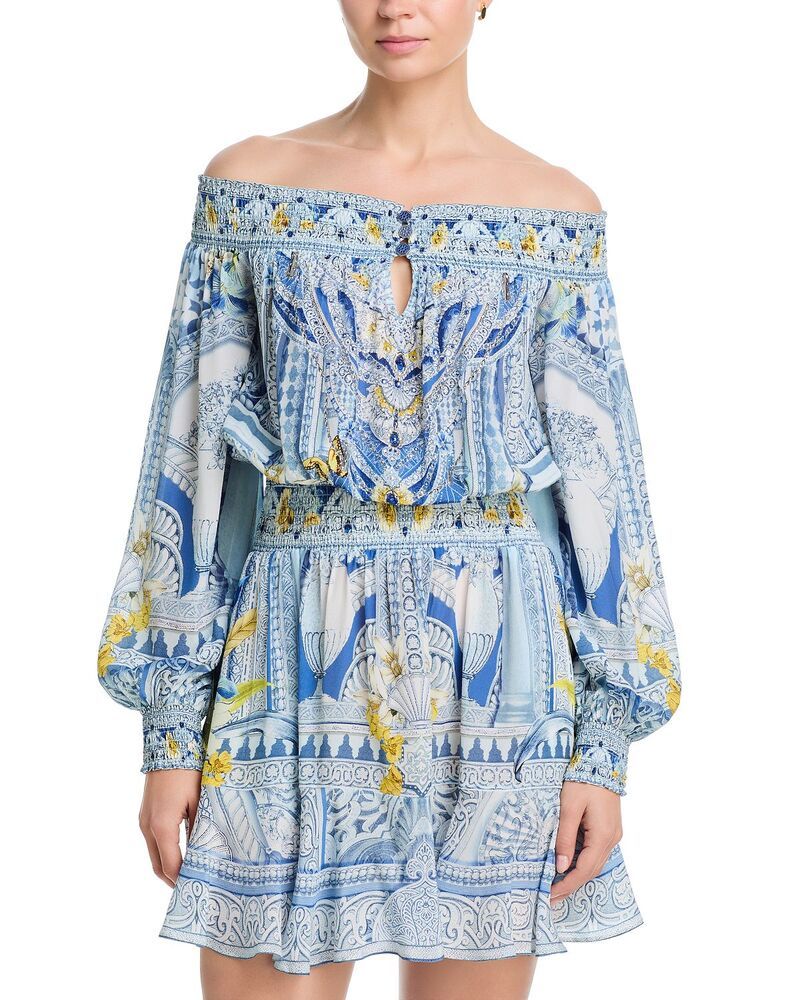 キャミラ レディース トップス ワンピース Camilla OfftheShoulder Short Dress De Nada Granada