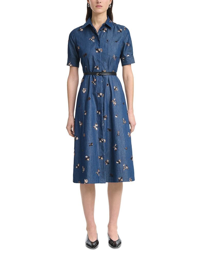 アルチュザラ レディース トップス シャツ Altuzarra Kieran Belted Shirt Dress Midnight