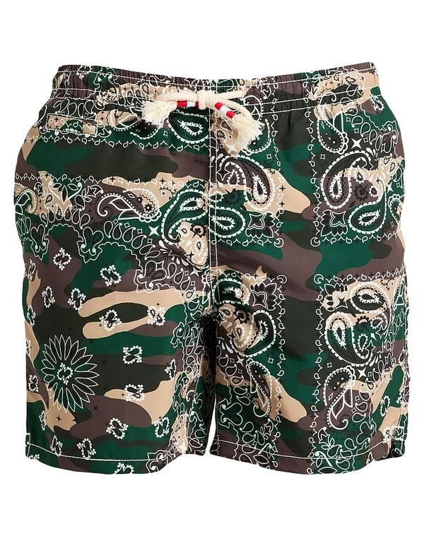 エムシーツーセイントバース メンズ 水着 ハーフパンツ・ショーツ MC2 SAINT BARTH Military Green グリーン