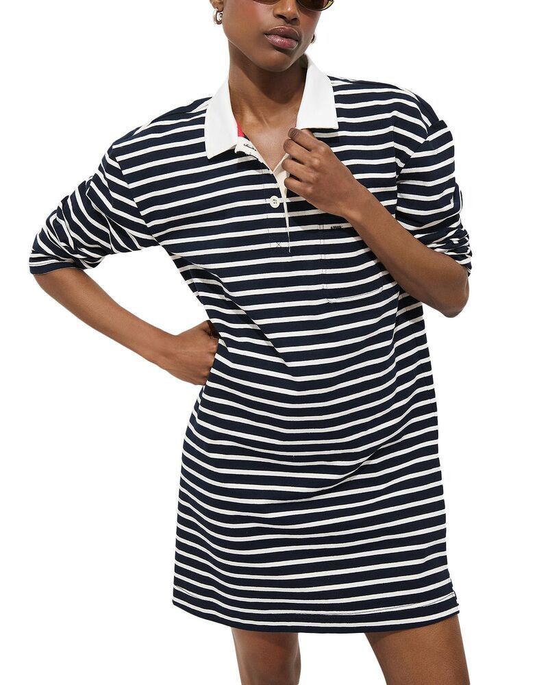 アレックスミル レディース トップス ワンピース Alex Millizzy Rugby Dress Navyivory アイボリー