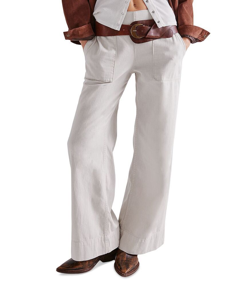 フリーピープル レディース ボトムス デニムパンツ ジーンズ Free People Breezy Relaxed Pull On Jeans in Bright Light Bright Light