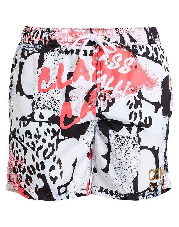 カヴァリ クラス メンズ 水着 ハーフパンツ・ショーツ CAVALLI CLASS White ホワイト