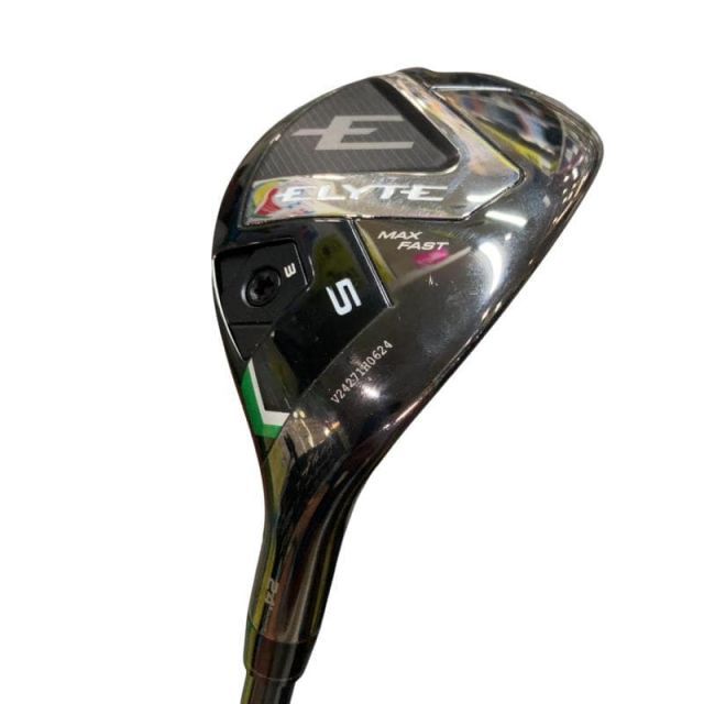 【中古】 キャロウェイ ELYTE MAX FAST U5 ユーティリティ UT LIN-Q GREEN 40 for CW(ELYTE UT) (フレックスR) メンズ 男性用 右利き 右用 Cランク ゴルフクラブ