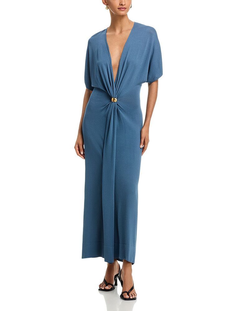 アルチュザラ レディース トップス ワンピース Altuzarra Rene Dress Ash Blue アッシュ