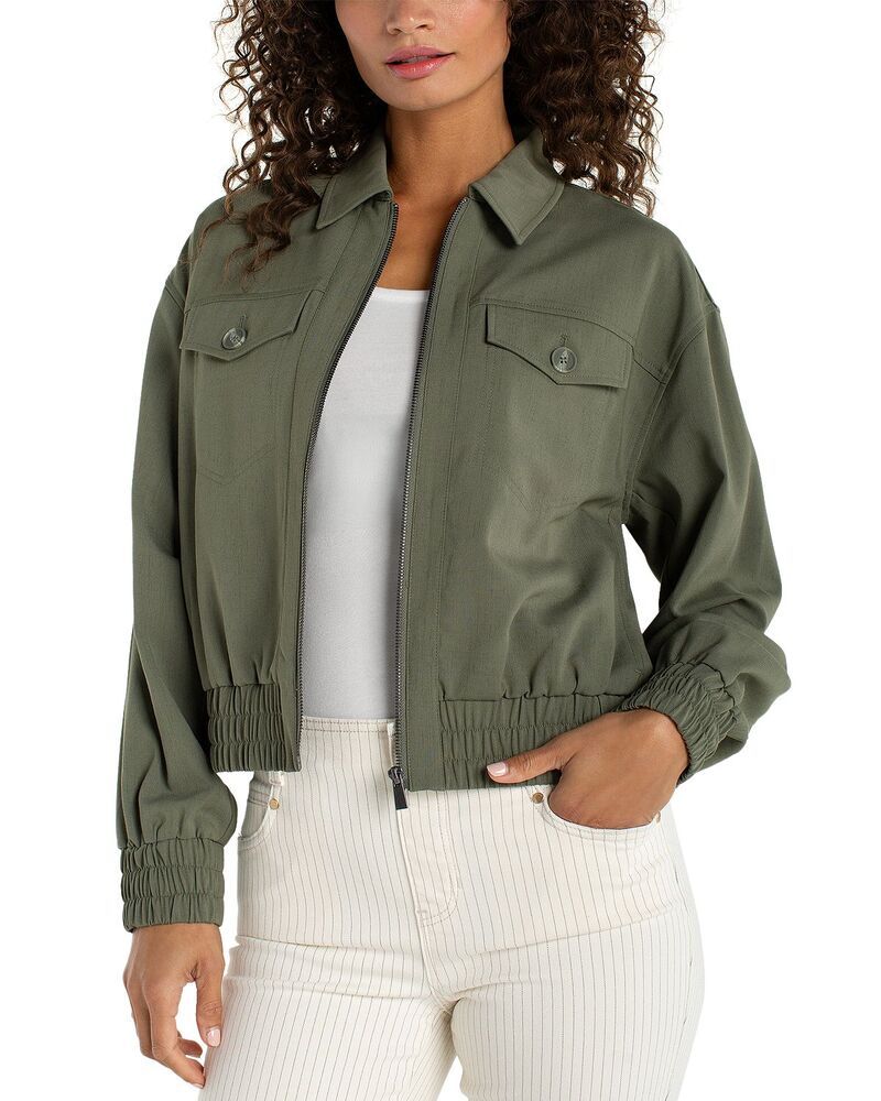 リヴァプール ロサンゼルス レディース アウター ジャケット・ブルゾン Liverpoolos Angeles ZipFront Jacket Martini Olive オリーブ