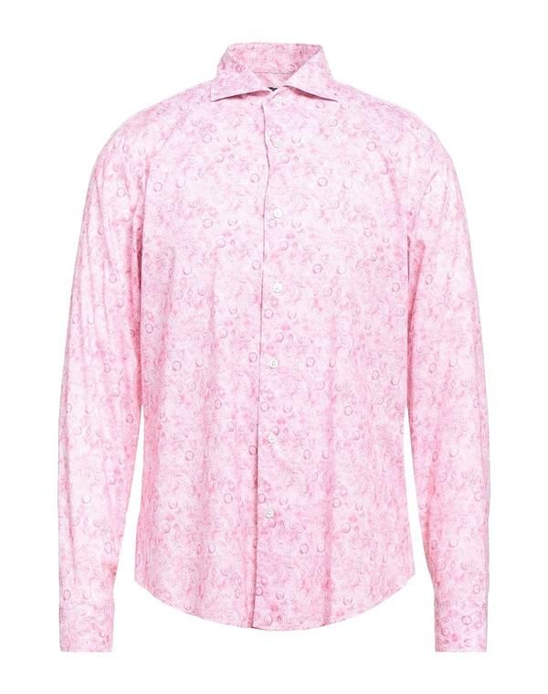 フェデーリ メンズ トップス シャツ FEDELI Pink ピンク