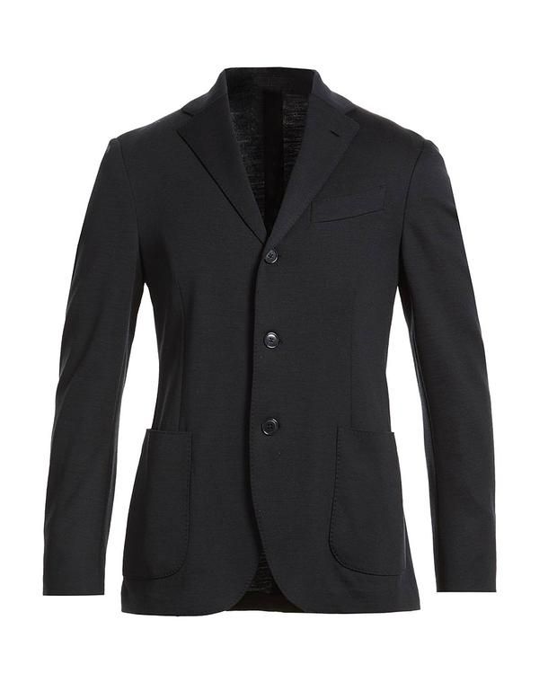 ラルディーニ メンズ アウター ジャケット・ブルゾン LARDINI Black ブラック