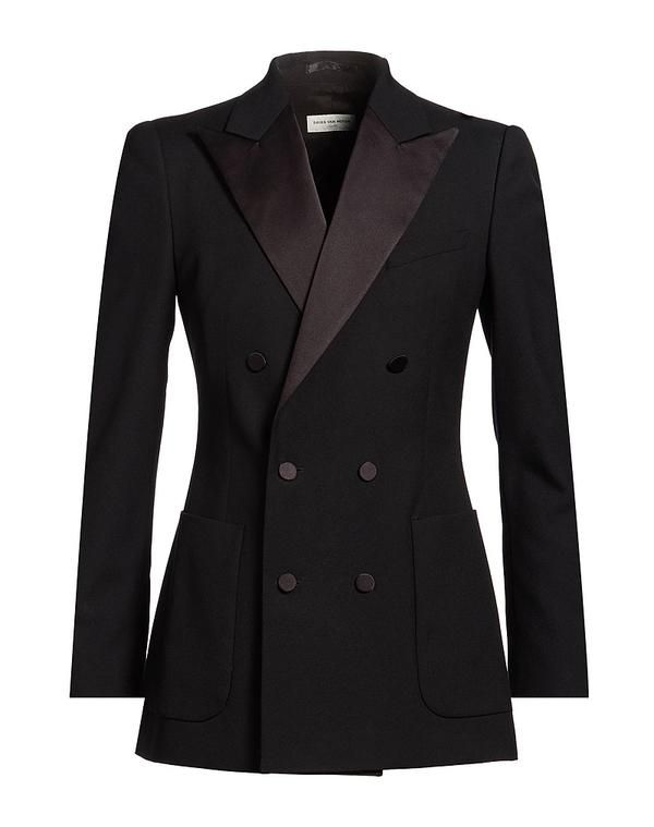ドリス・ヴァン・ノッテン メンズ アウター ジャケット・ブルゾン DRIES VANOTEN Black ブラック