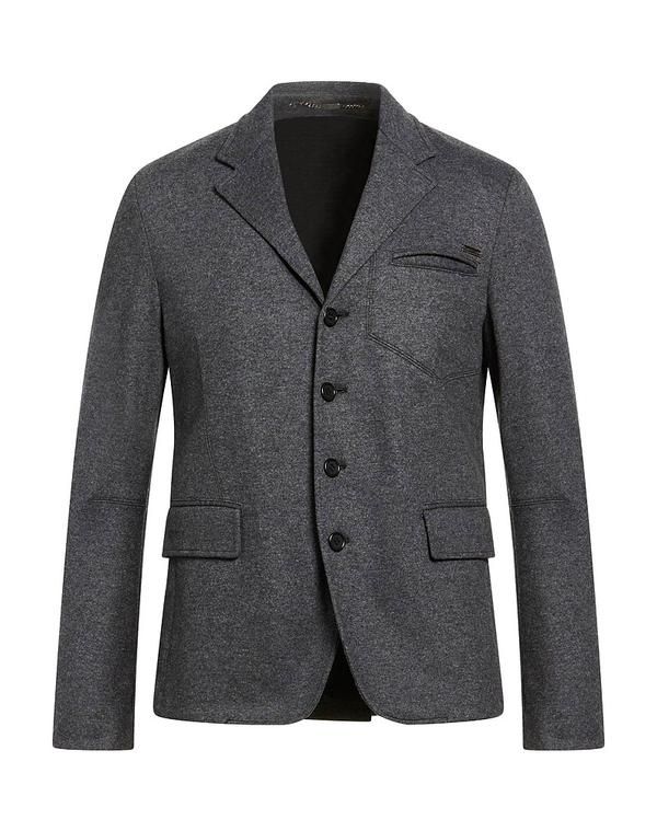 ビッケンバーグス メンズ アウター ジャケット・ブルゾン テーラードジャケット BIKKEMBERGS Charcoal チャコール